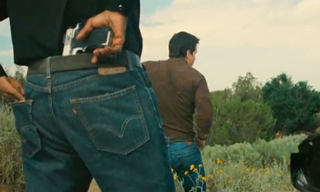 Mark Wahlberg in Levi's for “2 Guns 